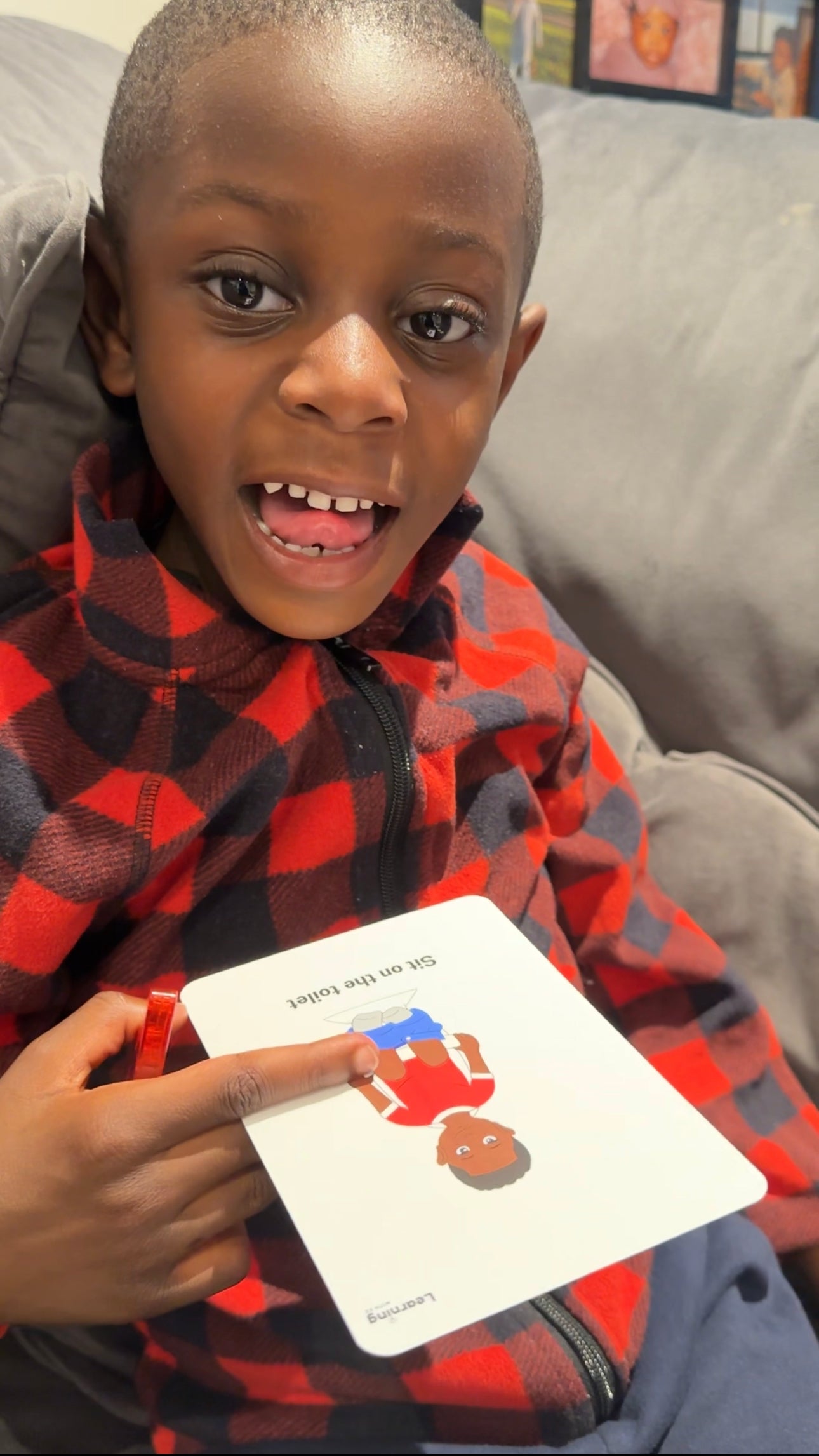 Boys Toilet Training Cards