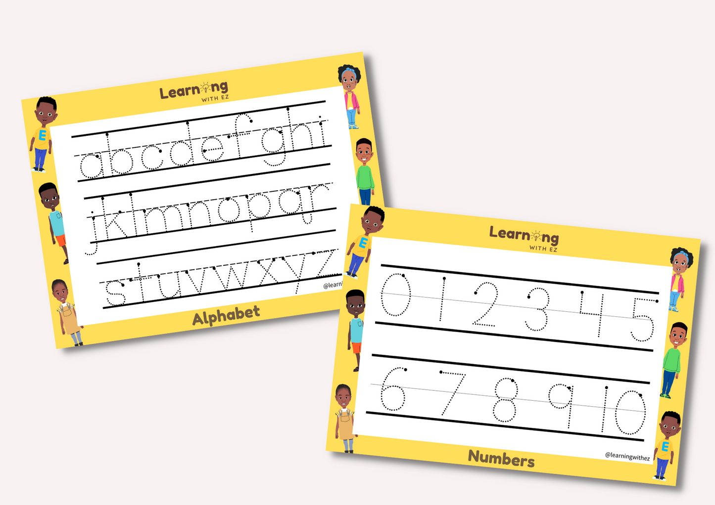 Tracing learning kits