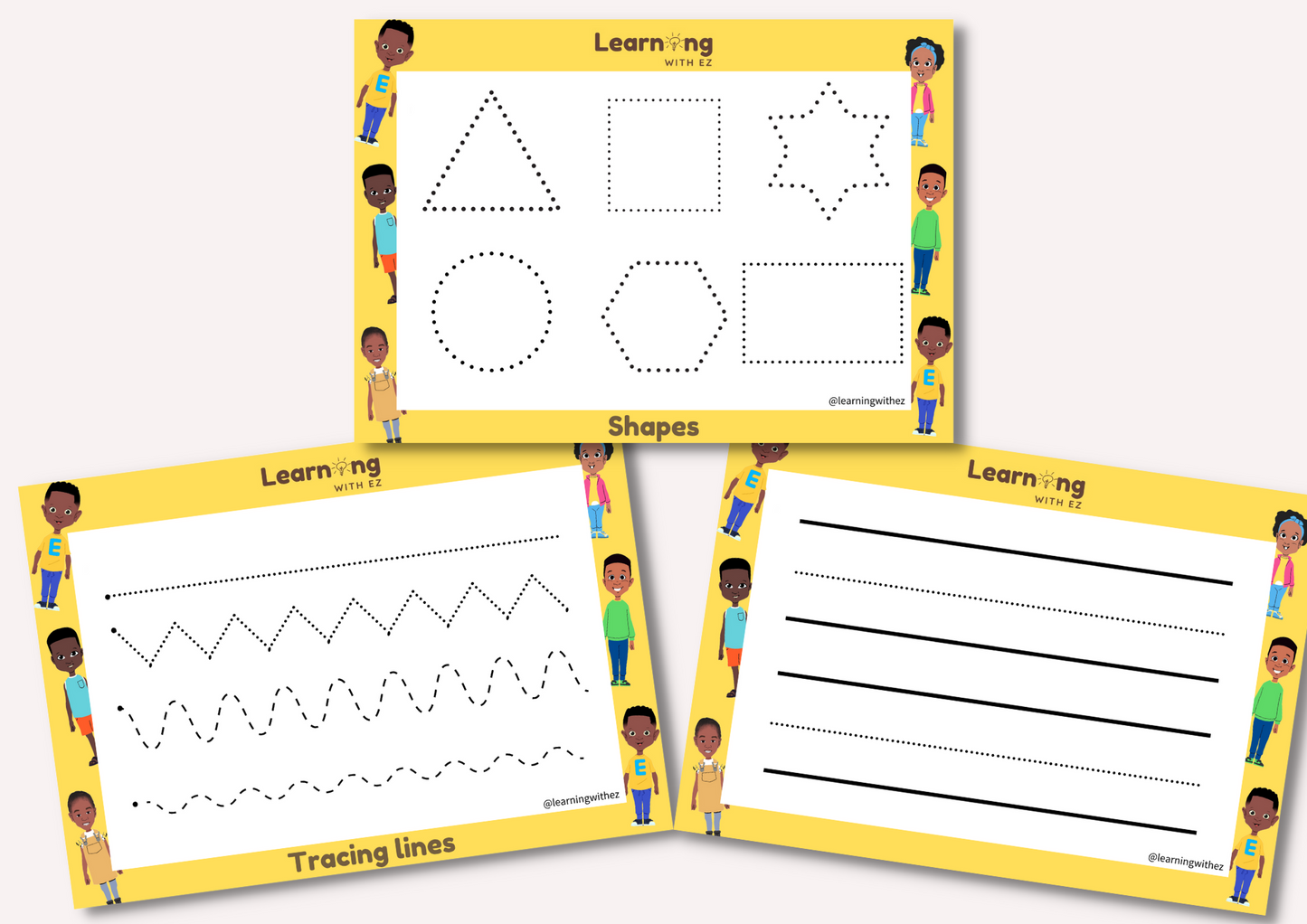 Tracing learning kits