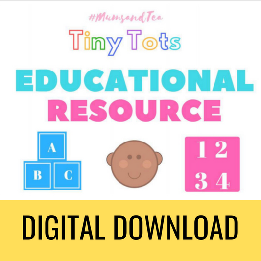 DIGITAL DOWNLOAD Tiny Tots Learning Folder Plus Free Bonus 14 Day Activity Schedule