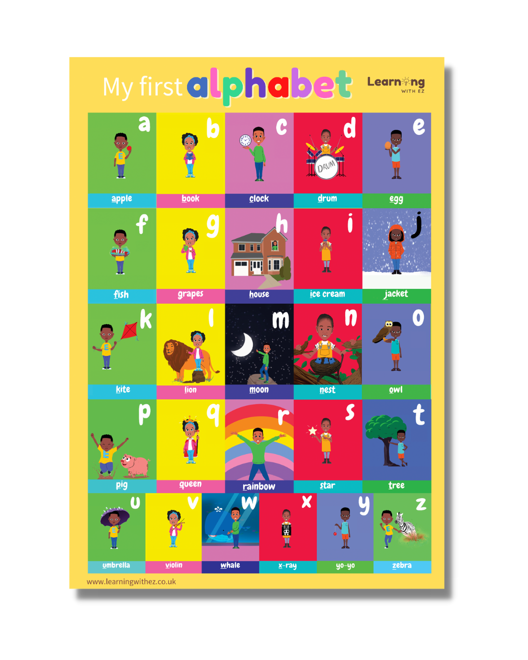 Alphabet Poster