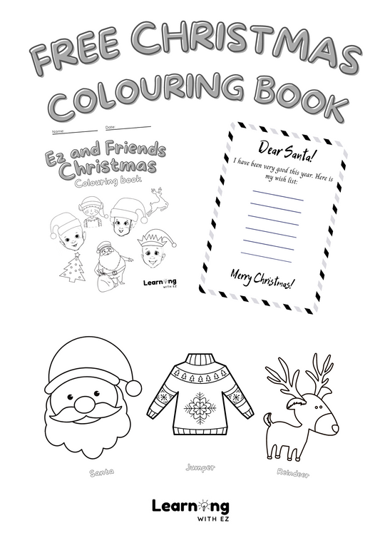 FREE Christmas Colouring Book (Digital Download)